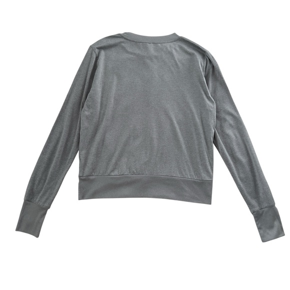 Vuori Daydream Long Sleeve Pullover Crewneck Sweater in Gray SZ S - Picture 4 of 9